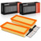 Frankberg 2x Filtro aria Filtro aria Motore Benzina Compatibile con 169 1.1L 1.2L 2003-2012 Combi/Berlina 169 1.1L 1.2L 2004-2012 10 1.2L 2005-2024 Replace# 55183269