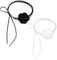 Smomend 2 PCS Collana Girocollo Fiore Donna con Rosa, Nero, Bianco, Elegante Collana Fiore Rosa Collana Girocollo, Collana Girocollo Fiori Rosa Gotico, Perfetto per Feste e Occasioni Speciali