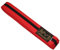 TEKKA BUDO Kampfsport Gürtel mit Mittelstreifen rot-schwarz 240 cm 2-farbig - Budogürtel, Karate, Judo, Taekwondo, Ju-Jutsu