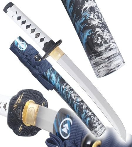 Ghost of Tsushima Tanto en Bois Lame en Bois Tanto Jin Sakai Replique Bois Couteau