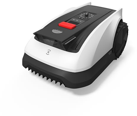 ECOVACS Goat O1000 RTK Robot Lawn Mower, Perimeter Wire Free Vision Robotic Lawnmower for 1/4 Acres Lawn, Automated Mapping, APP Control, 3D Obstacle Avoidance, Zero-Edge Cutting