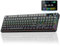 AULA F108 Pro Wireless Gaming Keyboard,Full Size Mechanical Keyboards with Display&Knob,2.4G/BT5.0/USB-C,Five Layers Filling,8000mAh,RGB,Creamy Sound,Hot Swappable Custom Keyboard (Grey)