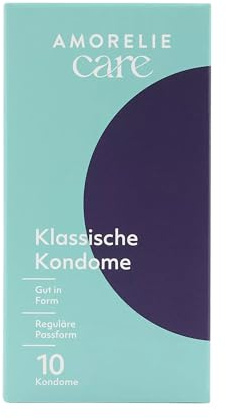AMORELIE Care – Kondome Original – 10 Stück – Gefühlsecht & Sicher