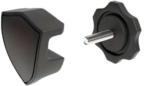 Fußball-Helmets Clips, 1,18 Zoll Visor-Ersatzschraube, Schnellentriegelungsschrauben, authentisches Easy-Fix Design, leicht, tragbar, zur Reparatur von Helmen, Visoren, Wartung