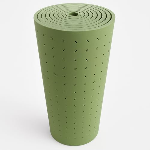 Base de espuma de drenaje para césped artificial, rollo de 5 m², 10 mm de grosor, protección mejorada del césped