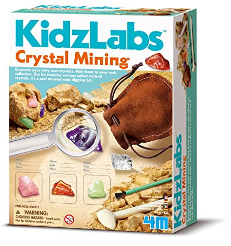 4M Kidz Labs Crystal Mining