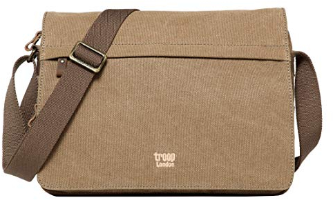 TRP0241 Troop London Classic Messenger Bag (Brown)