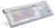 LogicKeyboard Slim-Line, PC Tastatur DE, Pro Tools, kompatibel mit Zubehör