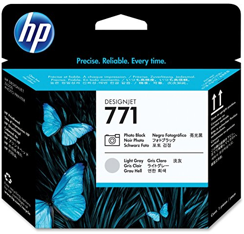 HP 771 schwarz/grau hell Original Druckkopf