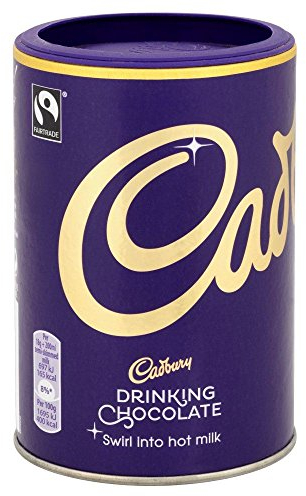 Cadbury - Chocolat en poudre - lot de 2 boîtes de 250 g