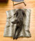 Wohnen & Accessoires GmbH & Co. KG Felldecke aus Webpelzdecke, Hundedecke Grauwolf mit grau-beigem Fell 90x110