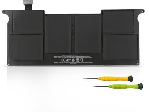 A1375 Laptop Battery Replacement for MacBook Air 11 11.6 A1370 (Only Late 2010 Version) EMC 2393 MC505LL/A MC506LL/A MC507LL/A MC505ZP/A MC506X/A MC506F/A MC506J/A MC505LZ/A MC505D/A MC505F/A 35Wh
