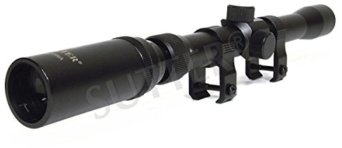 Zielfernrohr 3-7x20 Duplex inkl. 11mm Montagen - für Kleinkaliber, Luftgewehr & Softair - Zielvisier/Neues Modell 2018