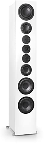 Nubert nuVero 170 | Weißer Standlautsprecher | 1 Stück High End Standlautsprecher | Lautsprecher für Musikgenuss | HiFi Qualität auf höchstem Niveau | Passive Standbox 4 Wege Technik Made in Germany