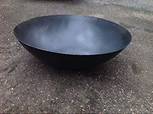 Zen Man Recipiente para hoguera (50 x 501 mm), color negro