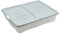 URBNLIVING 40 or 55 Litre Large Under Bed Plastic Storage Box Wheeled with Lids for Shoes, Clothes and Toys (1 of Each, Large (80 x 59 x 17cm))