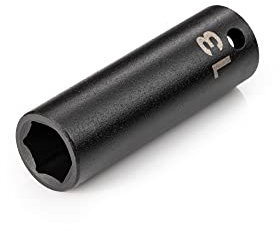 TEKTON 3/8 Inch Drive x 13 mm Deep 6-Point Impact Socket | SID13113