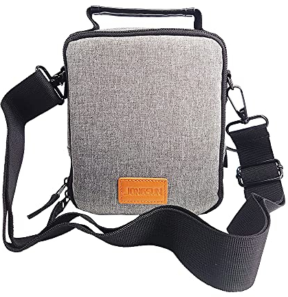 JONGSUN Étui pour Filtres Carrés D'objectif D'appareil Photo Sac de Transport avec Bandoulière, pour 1 Porte-Filtre et 6 Filtres (Filtres Rectangulaires 100x100mm ou 100x150mm)