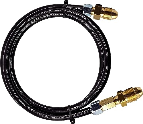 Gomet Raccords pivotants pour bouteille de gaz propane avec tuyau flexible Faro de 8 mm (4 mètres)