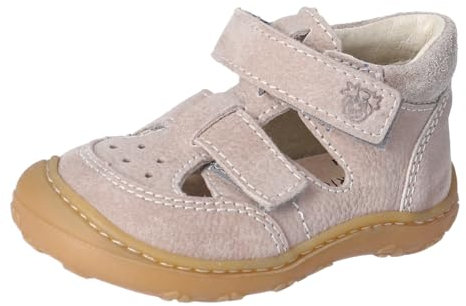 RICOSTA Jungen Kletthalbschuhe ENI, Baby und Kleinkinder Lauflernschuhe, Weite: Mittel, lose Einlage, terracare, kies/Tundra (650), 22 EU