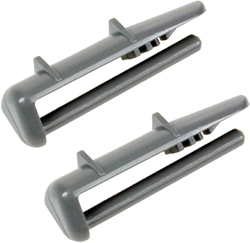 Aspares Rear Runner Rail Cap Clip for LAMONA Dishwasher Basket and Cutlery Tray Clip Stopper (Set of 2 Pieces)