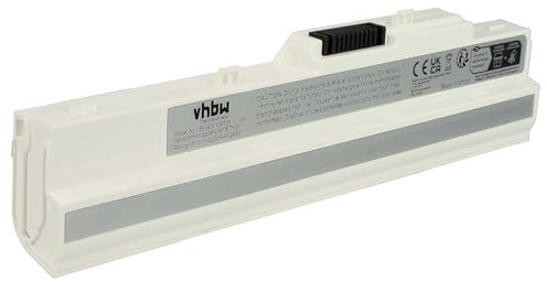 vhbw 1x Akku kompatibel mit LG X110 Notebook (2200 mAh, 11,1 V, Li-Ion) weiß