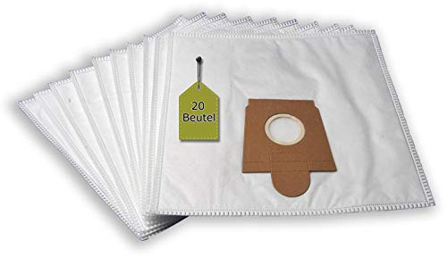 20 Staubsaugerbeutel kompatibel mit BOSCH 461409, 20 Staubbeutel + 4 Mikro-Filter ähnlich Original Staubsaugerbeutel BOSCH BBZ 51 AF ABC, Typ A, B, C