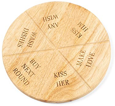 Bosajewel Tagliere per pizza, in legno, personalizzabile, per la festa della mamma, il compleanno, la tavola per pizza in legno, 13 mm x 228 mm
