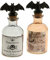 Chaks Halloween-Flasche Fledermaus Glas – besondere Halloween-Dekoration – Thema: