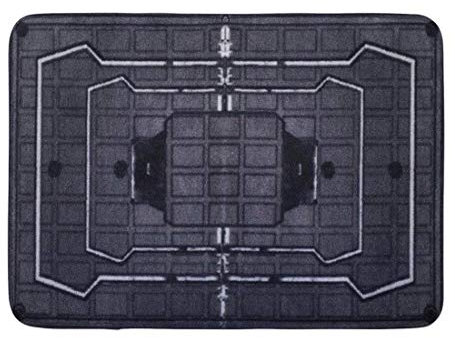 Lsjuee Alfombra de baño Rainbow Frost Six Siege, alfombras de baño, alfombras de baño suaves antideslizantes, alfombra lavable para piso, decoración del hogar para cocina, dormitorio (16 x 24)