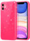 ZCDAYE Case for iPhone 11, Glitter iPhone 11 (6.1 inches) Phone Case, Slim Soft TPU Anti-Scratch Protective Cover for Women Girls Design for iPhone 11 (6.1 inches), Hot Pink