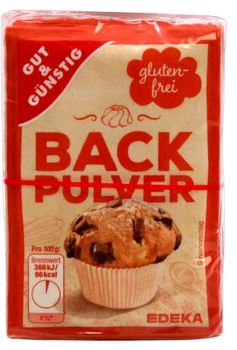 Gut & Günstig Backpulver, 16er Pack (16 x 150g)