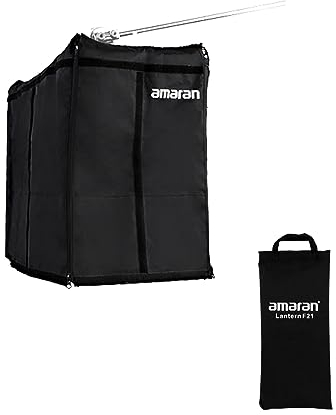Aputure Amaran Lantern Softbox con griglia per tappetino LED flessibile Amaran F21X Amaran F21C RGBWWW