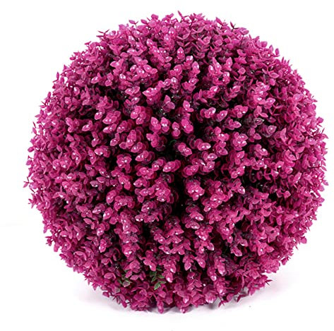 Rianpesn Green Grass Ball,Decorative Artificial Topiary Plant Decor | Outdoor Decoration Topiary Ball for Gatherings Ceremonies Dinners Events