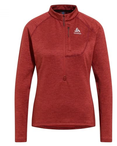 Odlo Mujer Camiseta de manga larga con media cremallera TENCIA