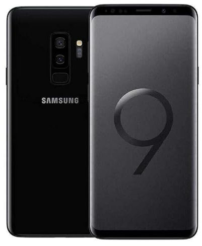 Samsung Galaxy S9 Plus 128GB Unlocked Smartphone Black (Renewed)