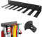 Gym Rack Organizer, Mehrzweck Fitnessraum Aufbewahrungs Wandhalterung, Heim Fitnessraum Aufbewahrungsregal, Gym Organizer Aufhänger für Übungsbänder, Langhantelstangen, Springseil