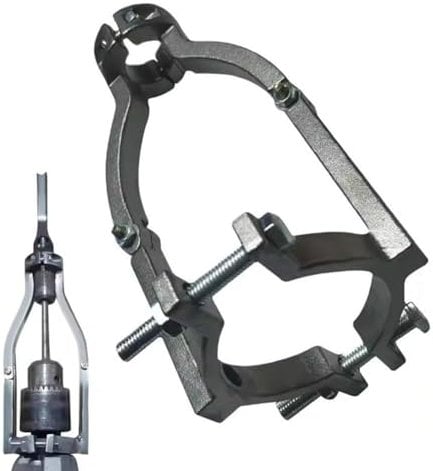 Adaptador de broca de agujero cuadrado para accesorio de máquina de taladro, fácil instalación y desmontaje, accesorio de mortaja para prensa de taladro, máquina de mortaja para carpintería, soporte