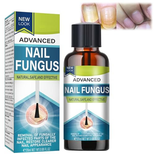 Nail Fungus Treatment for Toenail - 20ML - Helps Improve Thickening, Yellow - Brown Discoloration, & Ragginess