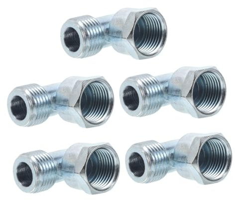 POPETPOP 5pcs Flexible Gas Stove Connector Multi Purpose Hose Adapter for Fittings