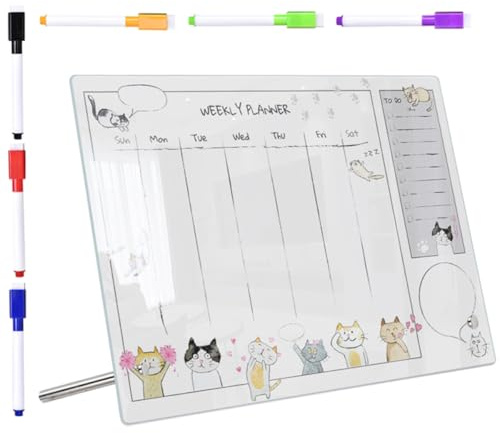 Acryl Notiztafel Transparente Schreibtafel für Zuhause und Schule