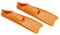 Beco Beco 9910-3 Schwimmflosse Sprint Kurzflosse, orange, 26/29