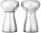 Georg Jensen GJ 224322 Bistro Salz Pfeffermühle Set aus 2 Stück, Edelstahl, stainless steel, 1,12 x 1,12 x 1,12 cm