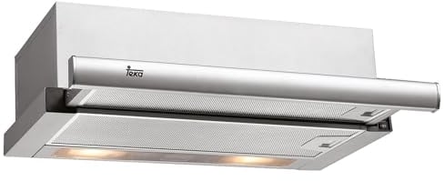 Teka TL 9310 Telescópica o extraplana Acero inoxidable 332m³/h E - Campana (332 m³/h, Canalizado/Recirculación, F, g, D, 56 dB)