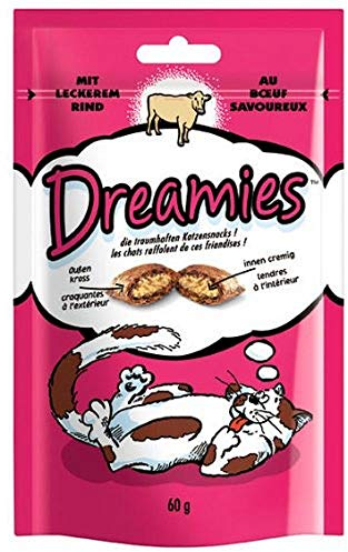 Dreamies Katzensnack mit Rind 6x60g