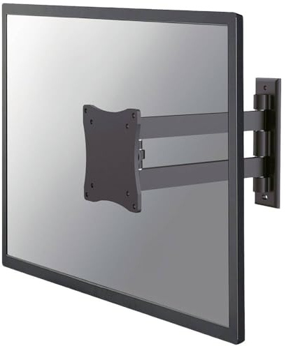 Newstar FPMA-W820BLACK TV/Monitor Wall Mount (2 pivots & tiltable) for 10-27 Screen - Black