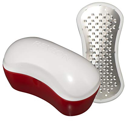 Revlon Pedi Expert, 3 pc Pedicure Kit includes Stainless Steel Dual Surface Exfoliator, Nail Clipper, and Nail File