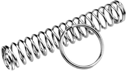 MilesMagic Nahaufnahme Klassische Frühling Puzzle Zauberer Ring Auf Silber Frühling Zaubertrick