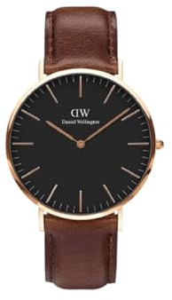 Daniel Wellington Classic Uhr 40mm Double Plated Stainless Steel (316L) Rose Gold