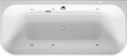 Duravit DU Whirlwanne Happy D.2 1800x800mm Vorwand, mit Acrylvkl. Jet-System, weiß